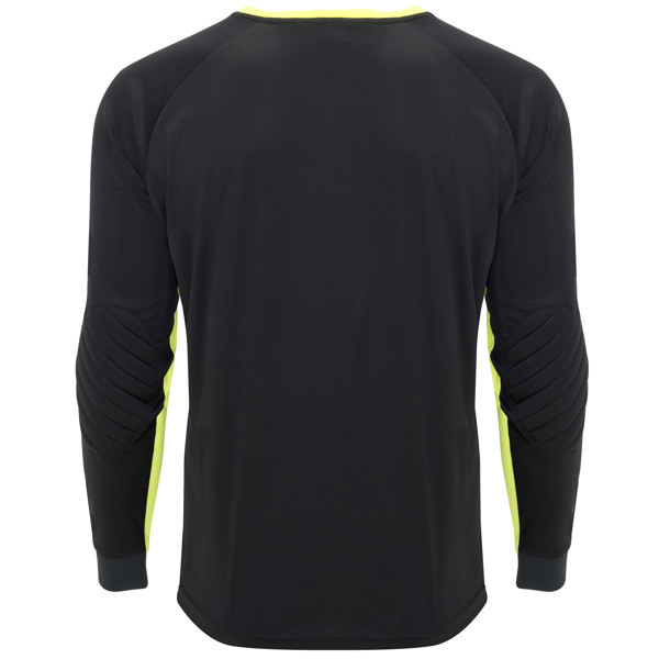 Camiseta Porto - Negro/ Amarillo Fluor / 2XL