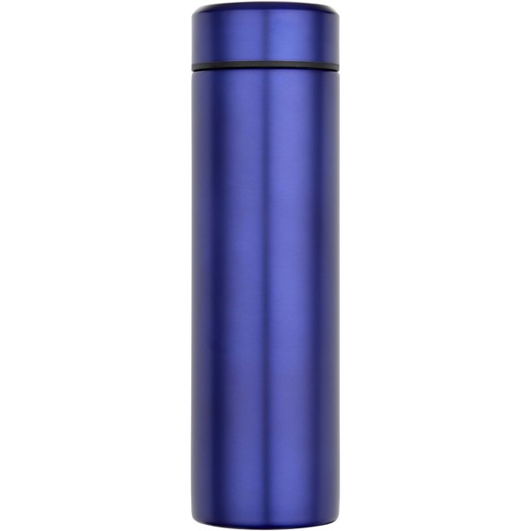 Gourde Taylor en acier inoxydable à double paroi de 450 ml avec filtre à thé - Bleu