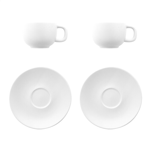 Cappuccino Csésze Szett Caturra Plus - Fehér