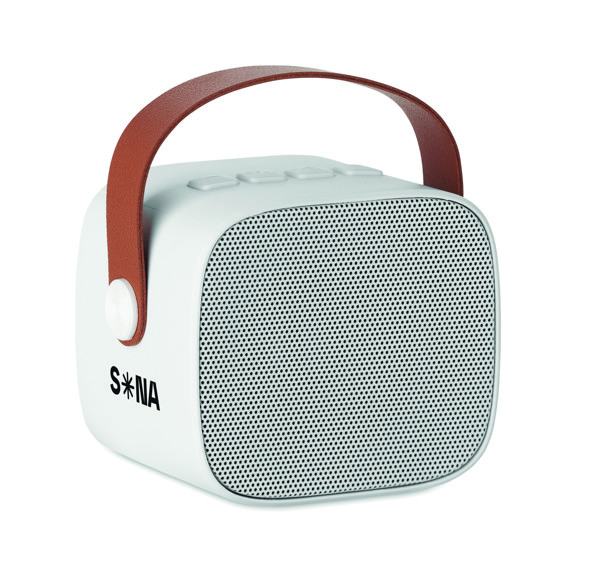 altifalante sem fios de 5 W Karaseta - Branco