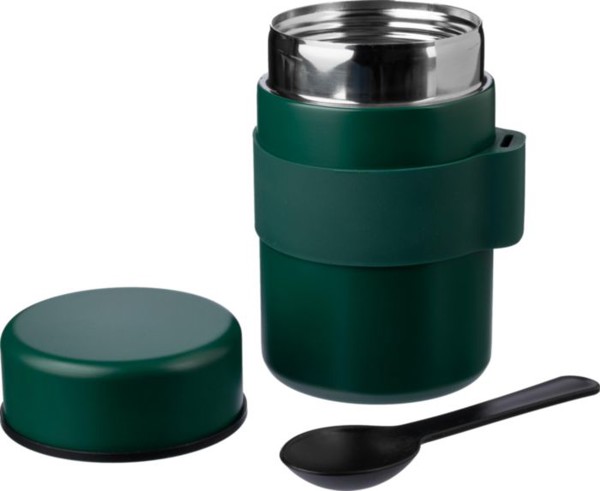 Lancheira de almoço de parede dupla de aço inoxidável Niko - Grey