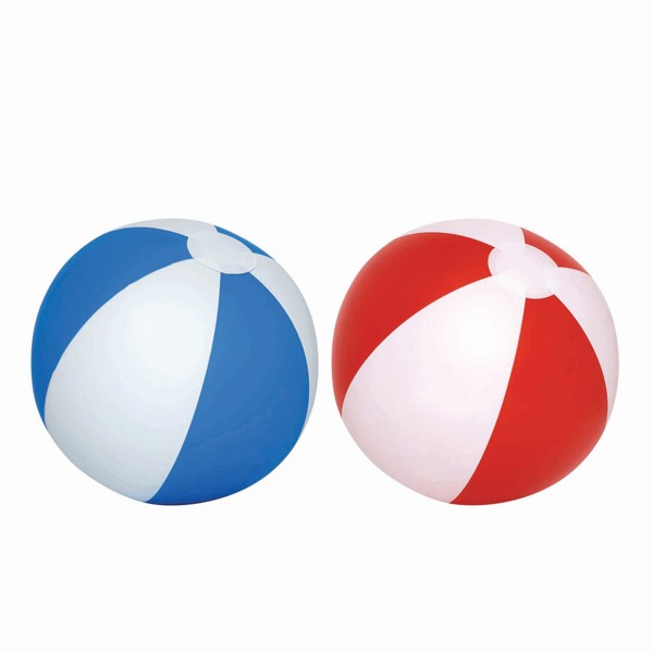Aufblasbarer Strandball Atlantic - Rot / Weiß