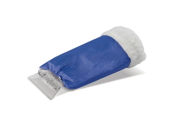 Raclette pare-brise avec gant - Bleu