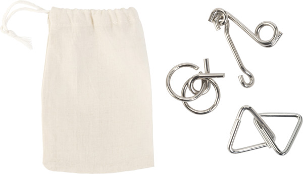 Set de 3 jeux de réflexion Nilo