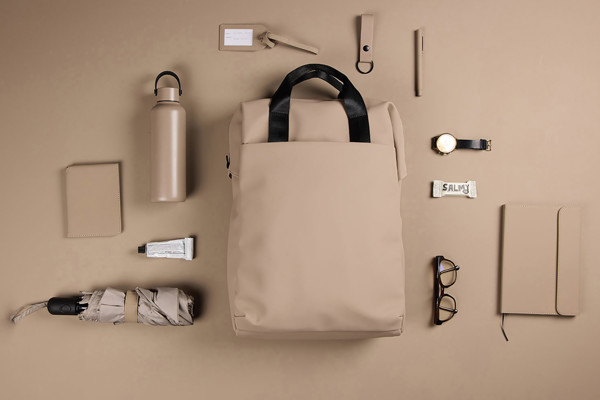 VINGA Baltimore RCS tote batoh - Greige