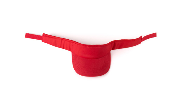 Sun Visor Tiger - White