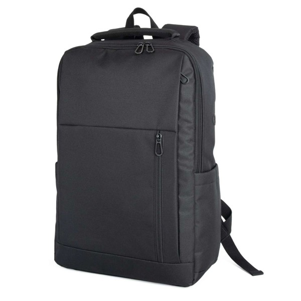 BUSINESS BACKPACK WITH FRONT POCKET «EASY PRINTING»