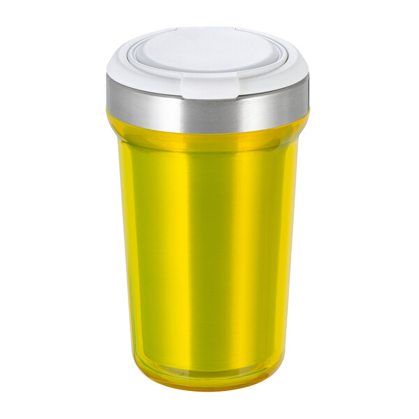 myVIVERO - Inner mug: silver, Lid: white, Cup: yellow