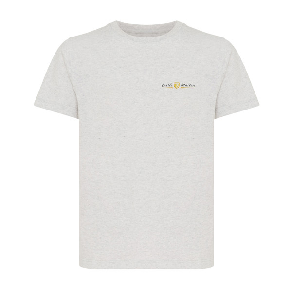 Dětské tričko IQONIQ Koli z recykl. bavlny - Light Heather Grey / 34