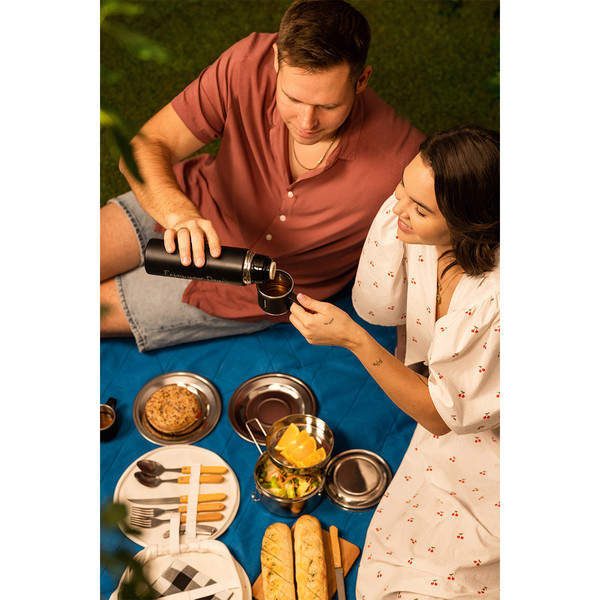 500 ml Attu vacuum flask set - Black