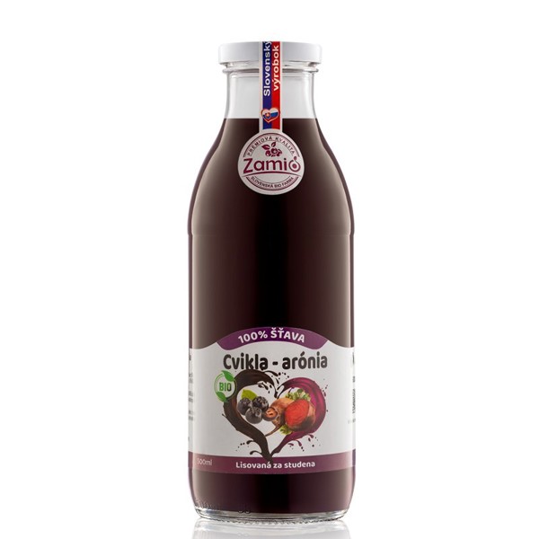 BIO 100% šťava CVIKLA-ARÓNIA 500ml