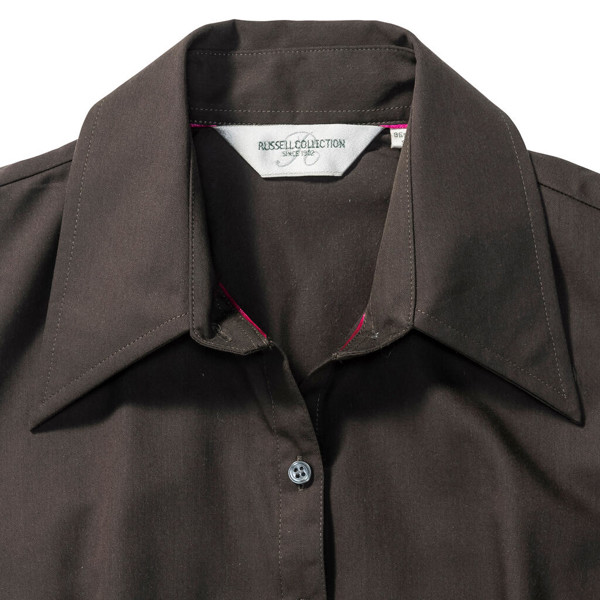 Ladies Tencel Fitted - Chocolate / XS (34)