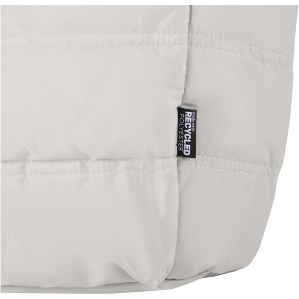 Puffer 15,6" GRS gerecycleerde laptopdraagtas 18L - Zandsteen