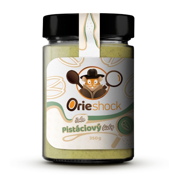 Orieshock Čoko Pistáciový Biely 350g krém