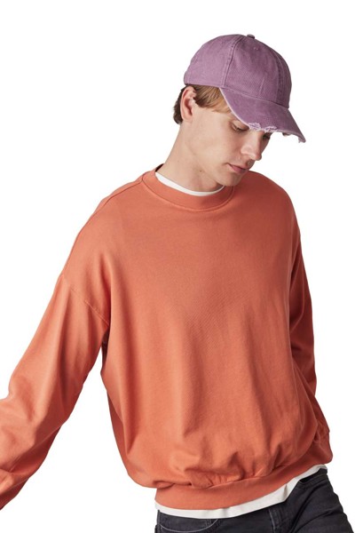 Destroyed Washed Cap - Washed Black