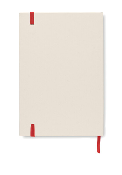 Carnet A5 en carton recyclé Mito Note - Rouge