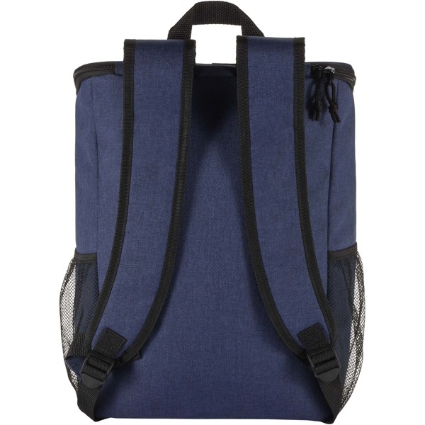Sac à dos isotherme 20 L Tundra recyclé et certifié GRS pour pique-nique avec ensemble de couverts - Bleu cobalt