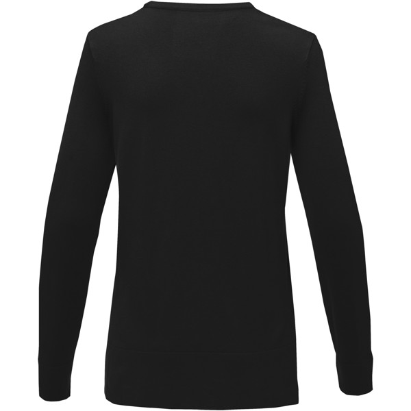 Merrit women's crewneck pullover - Solid black / XS