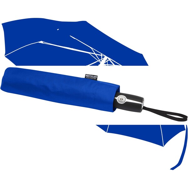 Gale 27" foldable auto open & close RPET umbrella - Royal Blue