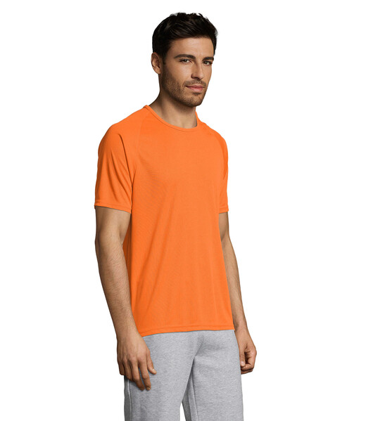 SPORTY T-shirt homem - LaranjaXXS