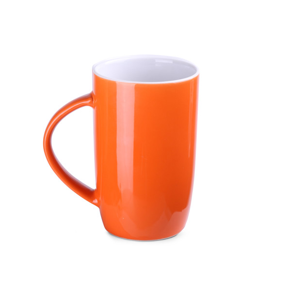 Keramična skodelica Fox, 300 g - Oranžna