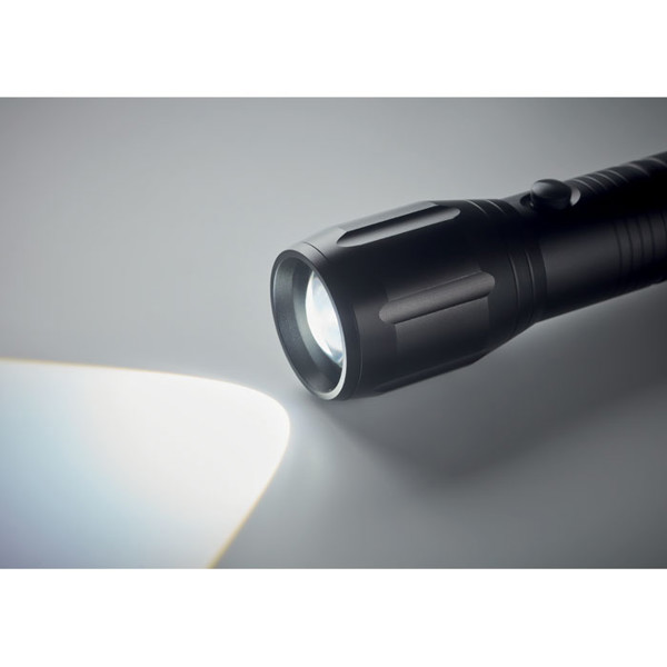 Large aluminium LED flashlight Ento