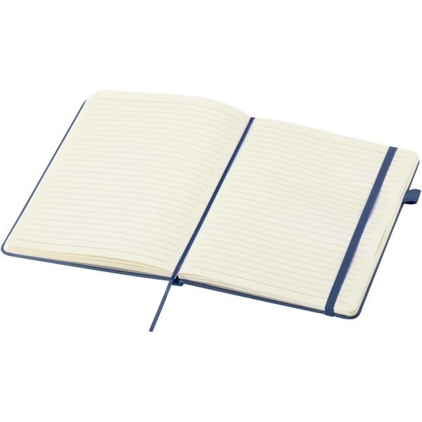 Liss A5 recycled plastic hard cover notebook - Ocean Blue