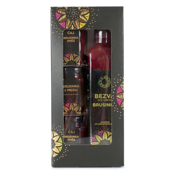 CRANBERRY GIFT. Brusinkový set