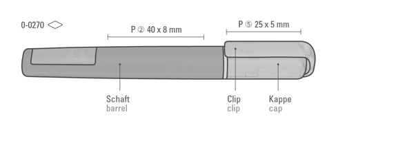 LIQEO HIGHLIGHTER PEN - ORANGE FLOURESCENT