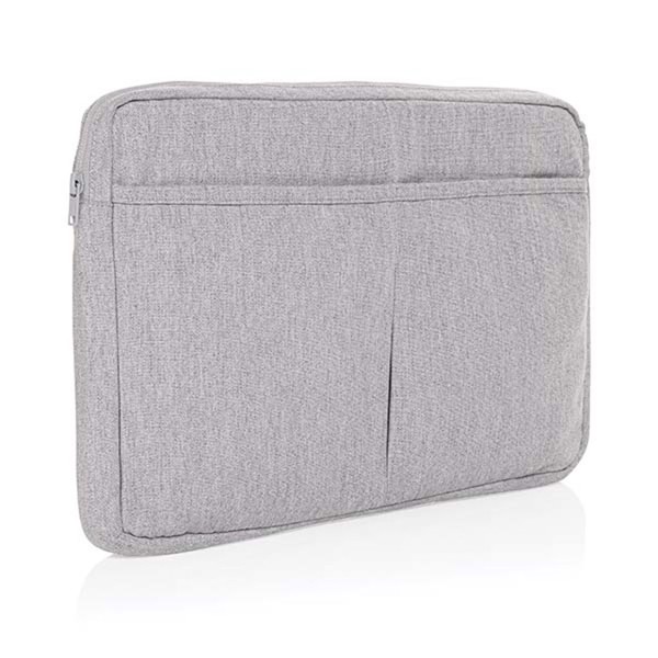 Laluka AWARE™ torbica za laptop 15,6" od recikliranog pamuka - Siva