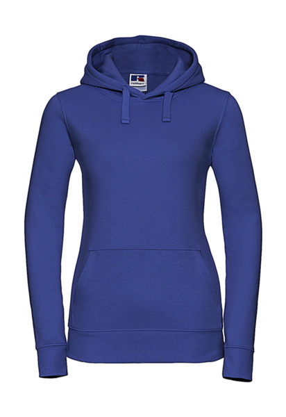 Ladies' Authentic Hooded Sweat - White / S