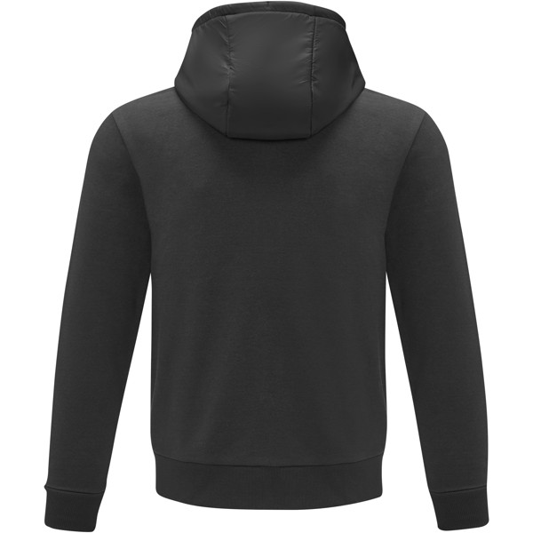 Darnell men's hybrid jacket - Solid Black / L
