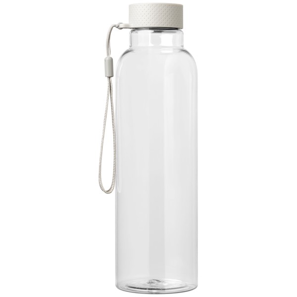 Bouteille Aura rPET avec bracelet de poigne - 710 ml - Transparent / Sérigraphie