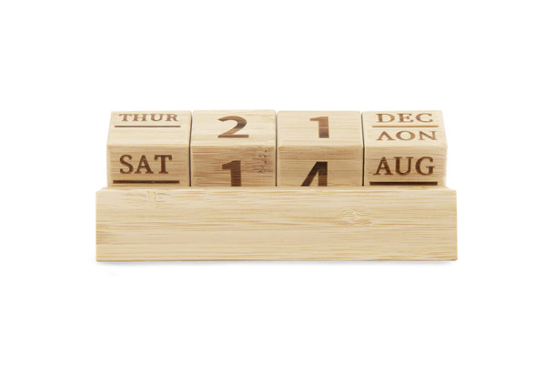 Bamboo calendar NEN