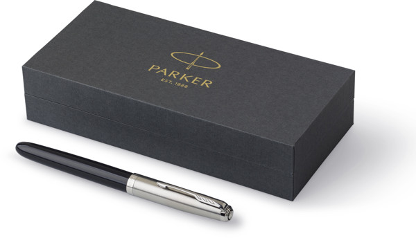 Stylo à plume Parker 51 en acier inoxydable