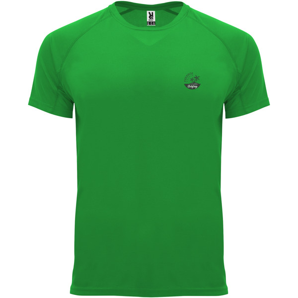 T-shirt sportiva a maniche corte da bambino Bahrain - Verde felce / 8
