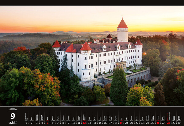 Nástěnný kalendář Panorama – Česká republika 2027