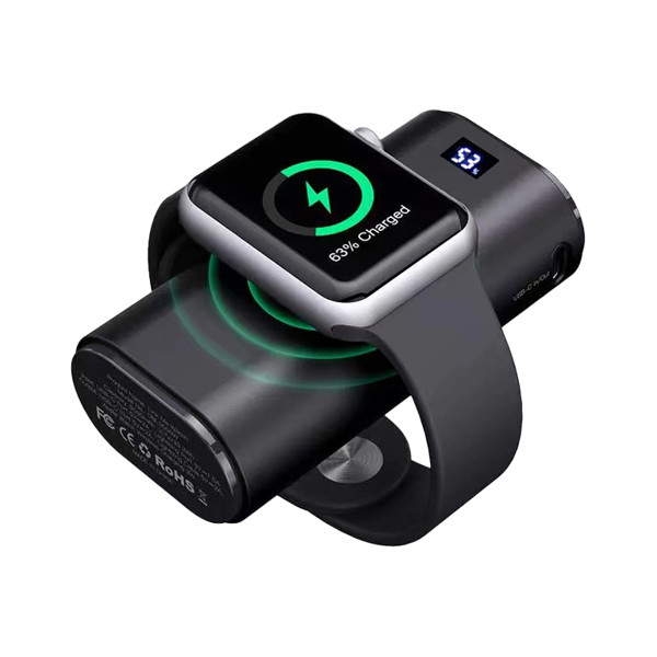 Powerbank for Apple Watch with LED display 10000mAh
