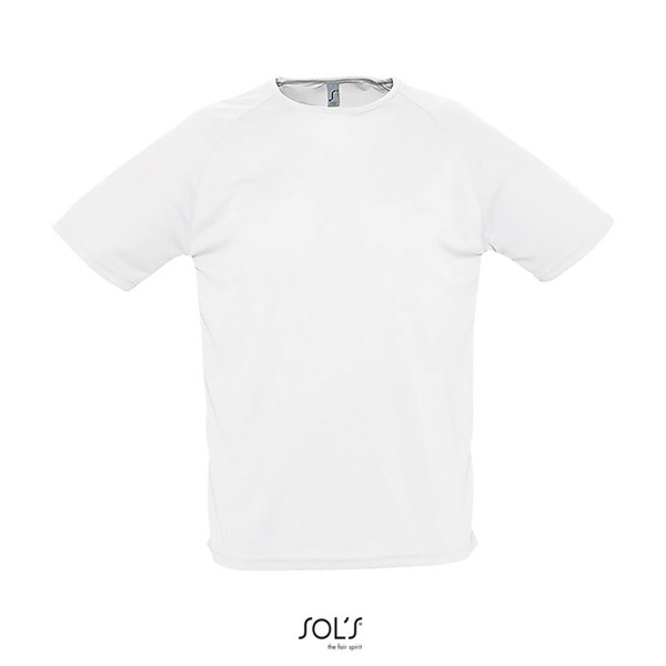 SPORTY MEN T-Shirt - White / XXL