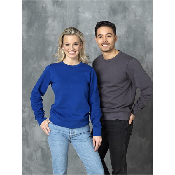 Zenon men’s crewneck sweater - White / 2XL