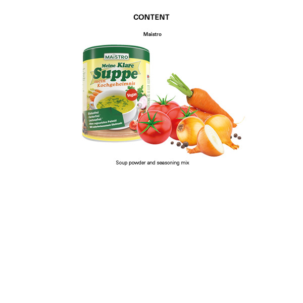 Mini Bag, Soup Powder, White / Foil: White