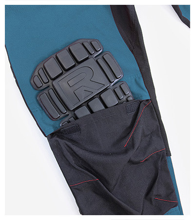 Pracovné Nohavice Pánske Rimeck® Vertex - Petrol Blue / 48 long