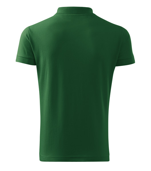 Polokošeľa Pánska Malfini® Cotton Heavy - Fľaškovozelená / S