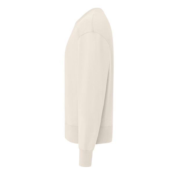 Iqoniq Kruger relaxed recycled cotton crew neck - Natural Raw / XL