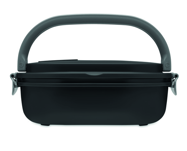 Lux Lunch PP lõunakarp õhukindla kaanega - Must