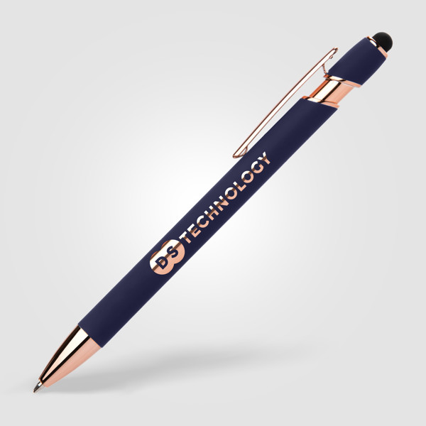 Prince Softy Rose Gold Executive avec Stylet - Bleu / Laser
