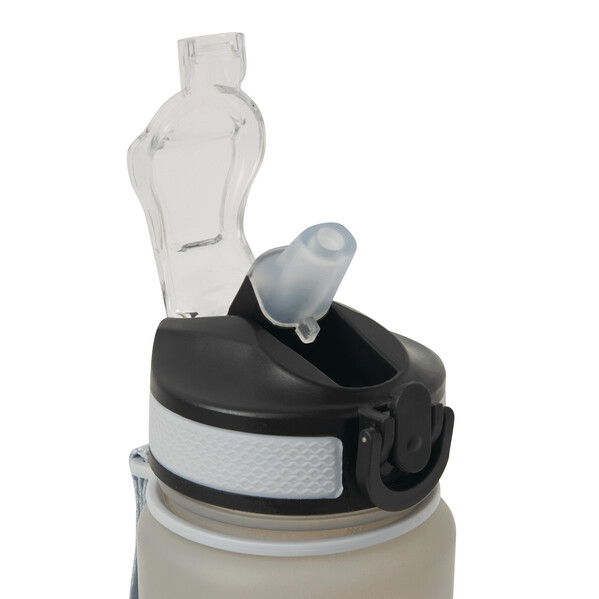 Sports Water Bottle Hydro Level - Black / Grey