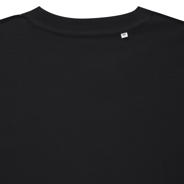 T-shirt en coton recyclé IQONIQ Bryce - Noir / 5XL
