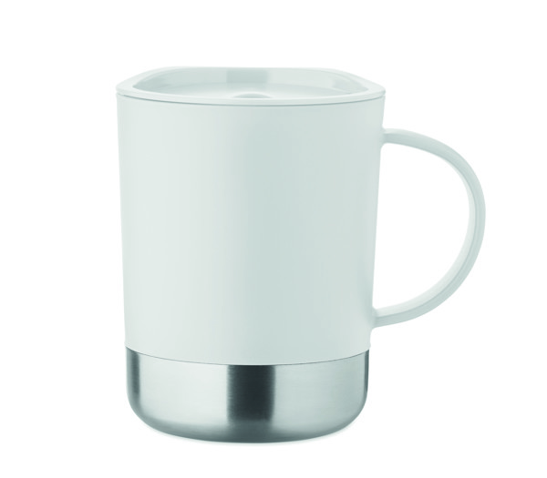 Single wall mug 300ml Beaker - White