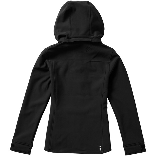 Casaco softshell impermeável de de mulher "Langley" - Preto liso / 2XL